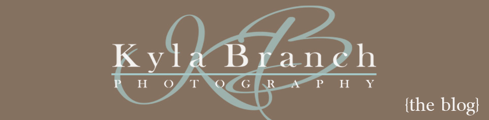 Rayville, LA Wedding and Family Photography | Kyla Branch Photography {the blog} logo